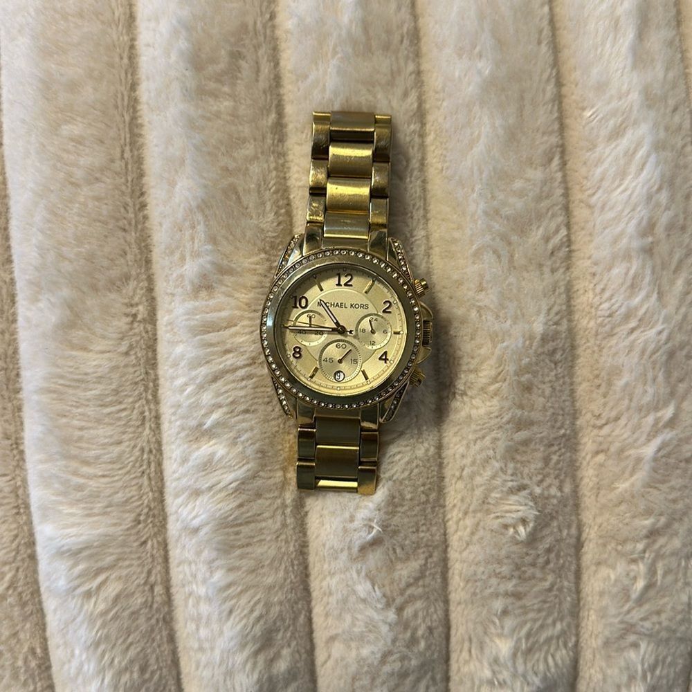 Women’s Michael Kors Gold Watch